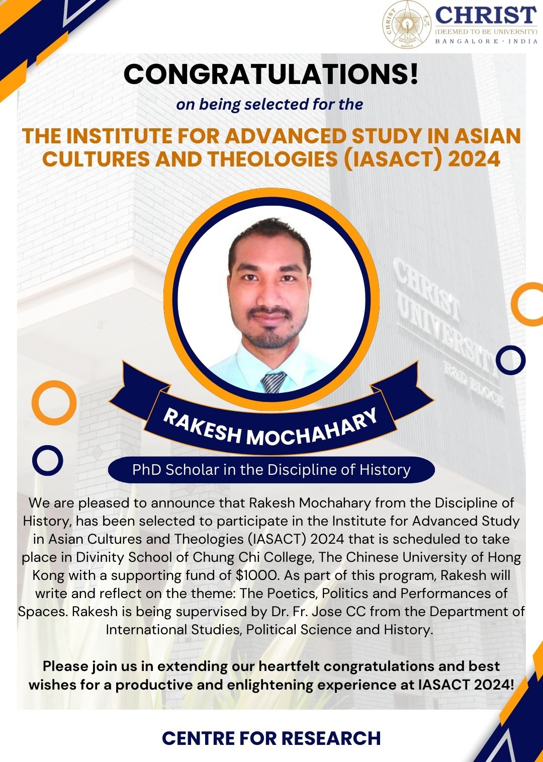 RAKESH MOCHAHARY